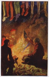 Illustration for The Cloister and The Hearth by Charles Reade by Byam (after) Shaw