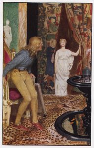 Illustration for The Cloister and The Hearth by Charles Reade by Byam (after) Shaw