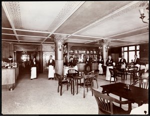 Cafe at the Hotel Majestic by Byron Company