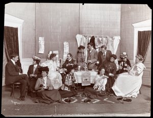 Mrs. G.G. Haines, Dressing Room Tea Party