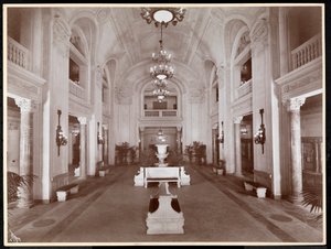The Lobby at the Hotel McAlpin, 1913