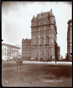 The New Netherland Hotel, 5th Avenue and 59th Street, New York, 1898 by Byron Company