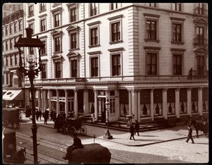 The St. James Hotel, north east corner of Broadway and 26th or 27th Street, New York, 1896 by Byron Company