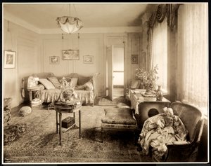 The Drawing Room of Suite 1047 at the Hotel Majestic