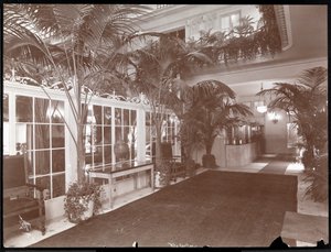 The Lobby and Registration Desk at the Ritz-Carlton Hotel