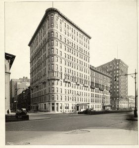 View of the Hotel Embassy at Broadway and 70th Street, New York by Byron Company