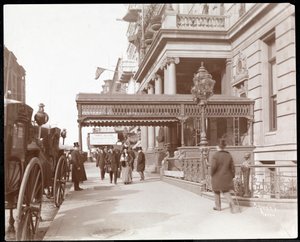 View of the Hotel Manhattan at 42nd Street and Madison Avenue, New York by Byron Company