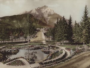 Cascade Mountain and Reflection Pool, Banff