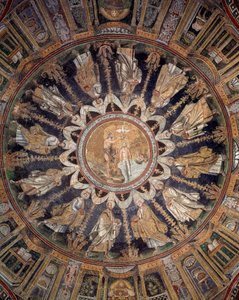 The Apostles (ceiling mosaic) by Byzantine