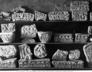 Fragments of Italo-Byzantine sculptures