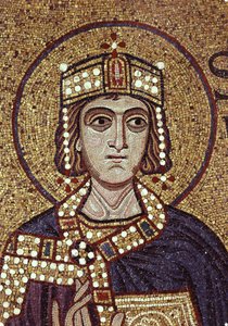 King Solomon (detail) by Byzantine Byzantine
