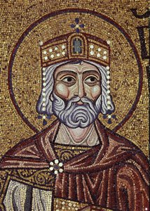 King David (detail) by Byzantine Byzantine