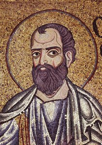 The Prophet Malachi (Detail) by Byzantine Byzantine