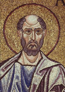 The Prophet Obadiah (detail) by Byzantine Byzantine