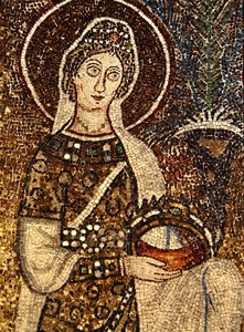 A Virgin Martyr by Byzantine School