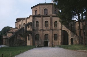 Exterior view of the basilica