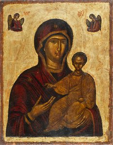 The Virgin Hodegetria by Byzantine icon.