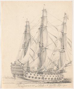 Three Deckers - First Rank Ship - by C.A. Lorentzen