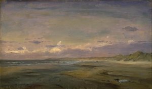 Low Beach and Sand Dunes. Cattwijk by C.F. Sørensen