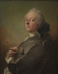 Portrait of Royal Court Apothecary Johann Gottfried Becker by C.G. Pilo