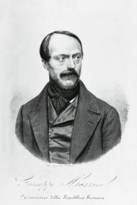 Portrait of Giuseppe Mazzini