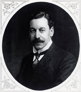 Portrait of Herbert Samuel (1870-1963), English politician, from Illustrated War News, January 19 by J.B. and Brown J. Rowbotham
