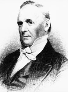 Portrait of James Buchanan (1791-1868), American lawyer, diplomat, and politician who served as 15th President of United States from 1857 to 1861, engraving