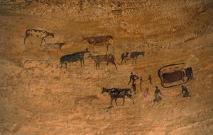 Scene of Daily Life with Livestock