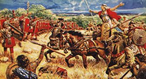 Boadicea in Her Chariot by C.L. Doughty