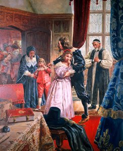 Charles I - The Martyr King saying farewell to his Children by C.L. Doughty