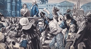 Lavoisier on the way to his execution