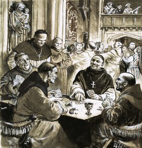 Monks and Nuns Carousing by C.L. Doughty