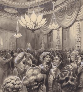 The Prince Regent at the Brighton Pavilion by C.L. Doughty