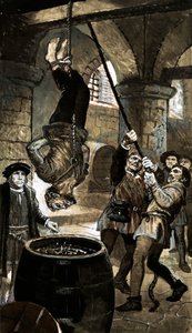 The death of the Duke of Clarence in a butt of wine