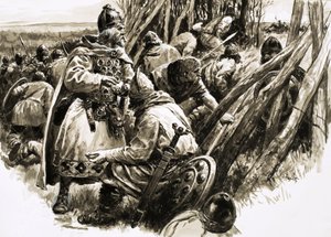 With a small band of loyal followers, King Alfred retreated into the marshes by C.L. Doughty