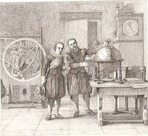 Christian IV visits Tycho Brahe at Uranienborg
