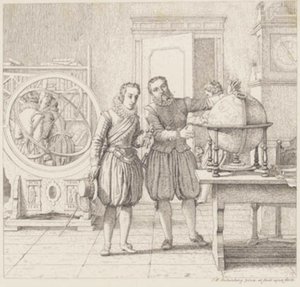 Christian IV visits Tycho Brahe at Uranienborg