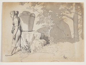 A Peasant Woman Resting
