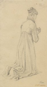 Study of a Kneeling Woman