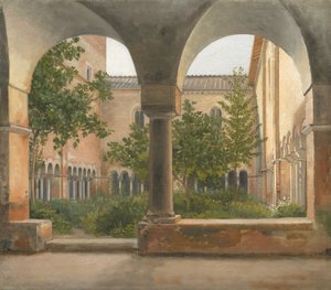 The Cloisters of San Lorenzo fuori le mura in Rome