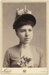 Portrait of a Woman, 1880s-1890s by C.W. Nichols