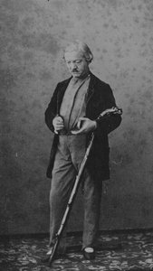 Carte de visite of Jules Perrot by C. Bergamasco