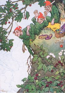 An Adventure on the Clifftop, from My Magazine, pub.1922