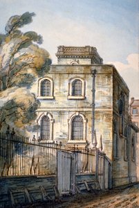 Church of All Hallows the Great, Upper Thames Street, London, 1813