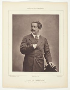 Paul de Cassagnac (French writer and political journalist, 1842-1904) by C. Klary