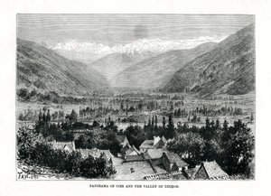 Cier and the Valley of Bagneres-de-Luchon, France