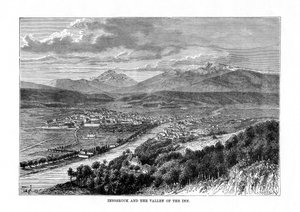 Innsbruck and the Valley of the River Inn, Austria