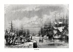 Le Havre, Normandy, 1879