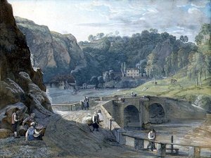 View on the Elbe by C. Roes