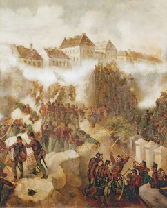 The Recapture of the Buda Fortress by the Hungarian Insurgents on 21st May 1849